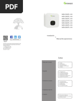 Manual Growatt Min 2500 6000tl XH