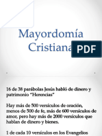 Mayrodomía Cristiana - El Diezmo