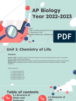 Chemistry of Life