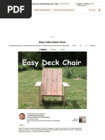 Easy Adirondack Chair - 10 Steps (With Pictures)