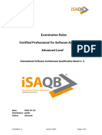 iSAQB CPSA Advanced Level Examination Rules EN 2022-07-22