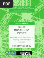 Blue Biophilic Cities Nature and Resilience Along The Urban Coast by Timothy Beatley