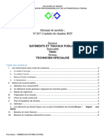 PARTIE 1 - Coduite de Chantier BTP