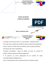 Comites de Salud Informe 2023