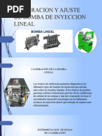 Calibracion y Ajuste de Bomba de Inyeccion Lineal