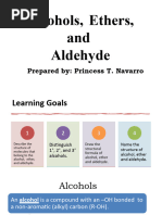 Module 4 - Alcohol, Ether and Aldehyde