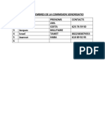 Liste Des Membres de La Commision Cmci