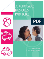 016 Actividades Musicales para Bebes