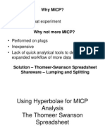 Thomeer Swanson Type Curve Matching