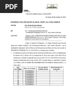 Informe de Recuperacion de Clases