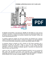 O Túmulo de São Pedro Apóstolo Está No Vaticano