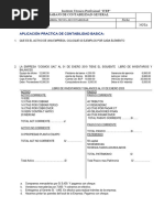 1 IT Contabilidad I Sabados - Tarea Calificada Practica