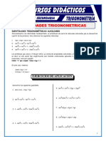 Identidades Trigonométricas para Quinto de Secundaria