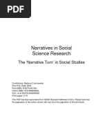 The - Narrative Turn - in Social Studies