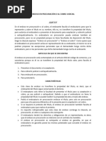 Endoso en Procuración o Al Cobro Judicial