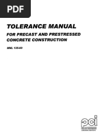 Pci MNL 135 Tolerances - Ja-S11-Ds-170