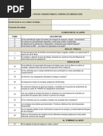 14 Check List Energia Cero