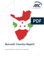 Burundi: Country Report: January 2023 (COI Between 1 May 2020 and 1 December 2022)