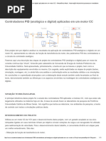 Controladores PID (Analógico e Digital) Aplicados em Um Motor CC - Mecatrônica Atual - Automação Industrial de Processos e Manufatura