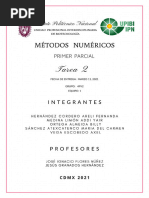 Métodos Numéricos