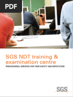 Training For NDT