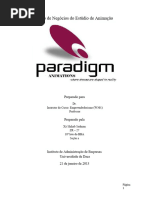 Plano de Negócios de Estúdio de Animação