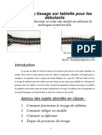 Guide Du Débutant Sur Le Tissage Sur Tablette