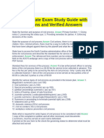 NC BLET State Exam Study Guide With 176 Questions and Verified Answers