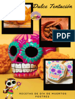 Recetario de Postres para Ofrenda de Día de Muertos