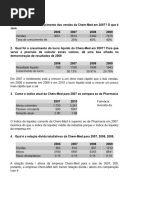 Estudo de Caso de Química Médica