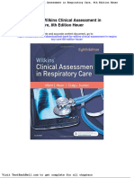 Test Bank For Wilkins Clinical Assessment in Respiratory Care 8th Edition Heuer