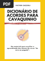 Dicionário de Acordes para Cavaquinho - Curso Do Zero Ao Pagode