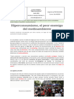 Hiperconsumismo - Lectura 2dosmedios