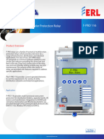 F PRO 116 Feeder Protection Relay Ds