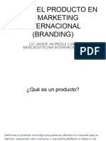 El Producto en El Marketing Internacional