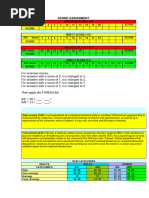 Stai Questionnaire Score Correction