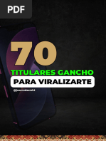 70 Titulares Gancho - Jose Rudas