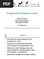 Prog BasicaJava