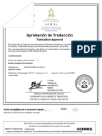 Documento Aprobado