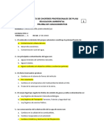 Sindicato de Choferes Profesionales de Pujili Educacion Ambiental Prueba de Conocimientos