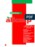 Manual de Organizacion y Funciones Empresa Alicorp