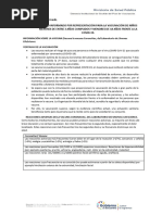 Consentimiento Informado 3 y 17 Años Nuevo