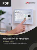 IP Video Intercom Brochure 210x285mm