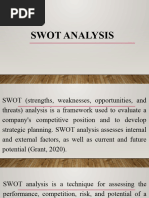 SWOT Analysis