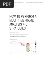 How To Perform A Multi TimeFrame Analysis + 5 Strategies