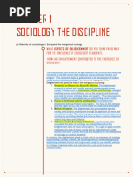 Sociology The Discipline