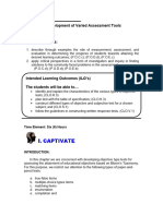 Lesson 4 Development of Varied Assessment Tools 2