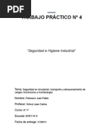 Seguridad en La Circulacion y Transporte de Solidos