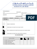 (Answer Key) : Name: Grade & Section: 3 Subject:Isst Date