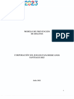 Modelo - de - Prevencion - de - Delitos Panamericanos Chile 2023